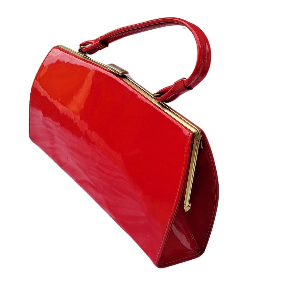Rojo bolso charol - Boutique Insomnia Vintage
