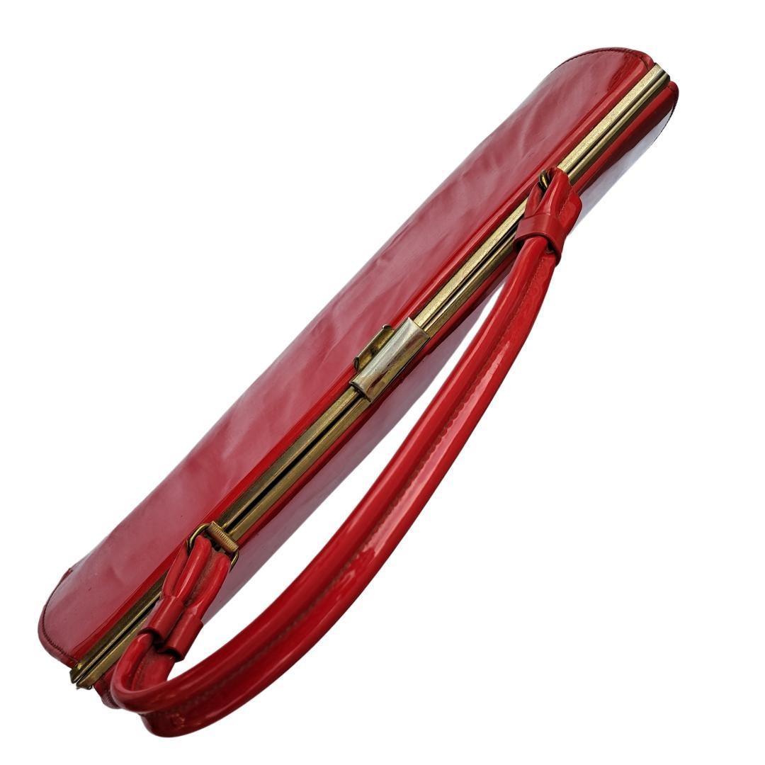 Rojo bolso charol - Boutique Insomnia Vintage
