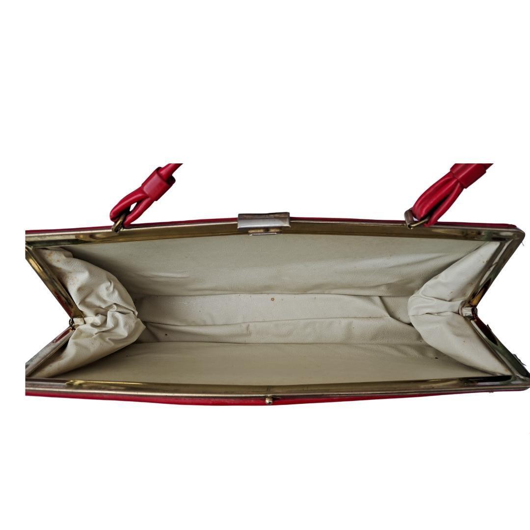 Rojo bolso charol - Boutique Insomnia Vintage