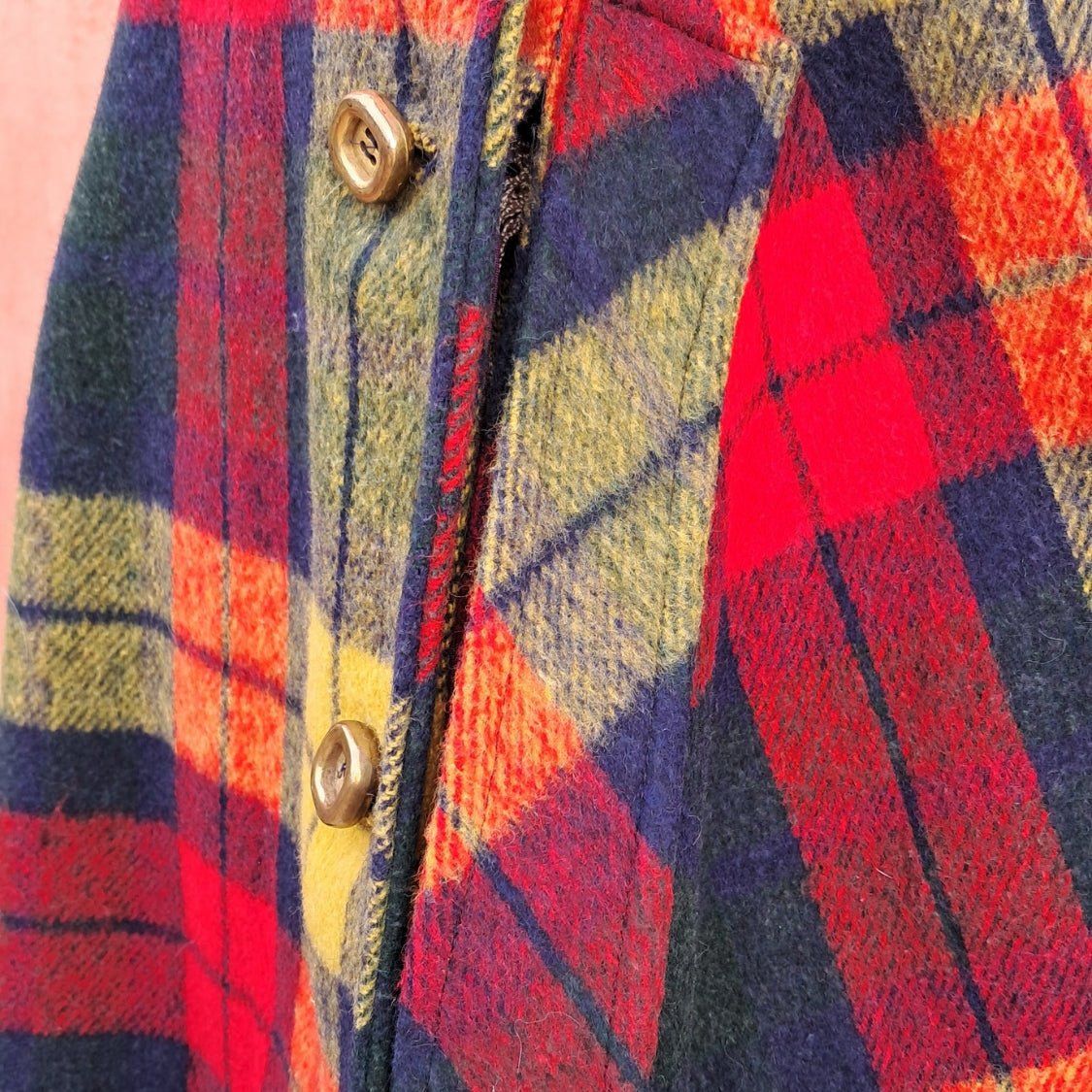 Capa corta tartan - Boutique Insomnia Vintage