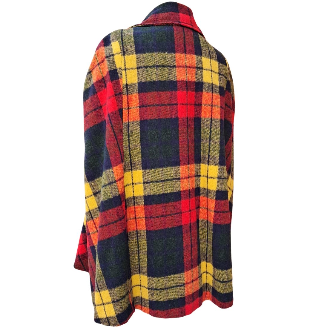 Capa corta tartan - Boutique Insomnia Vintage