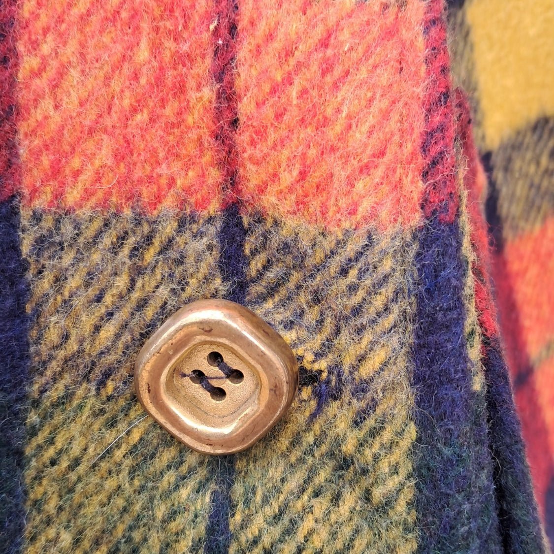 Capa corta tartan - Boutique Insomnia Vintage