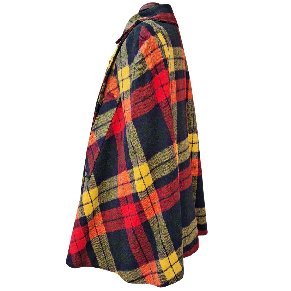 Capa corta tartan - Boutique Insomnia Vintage