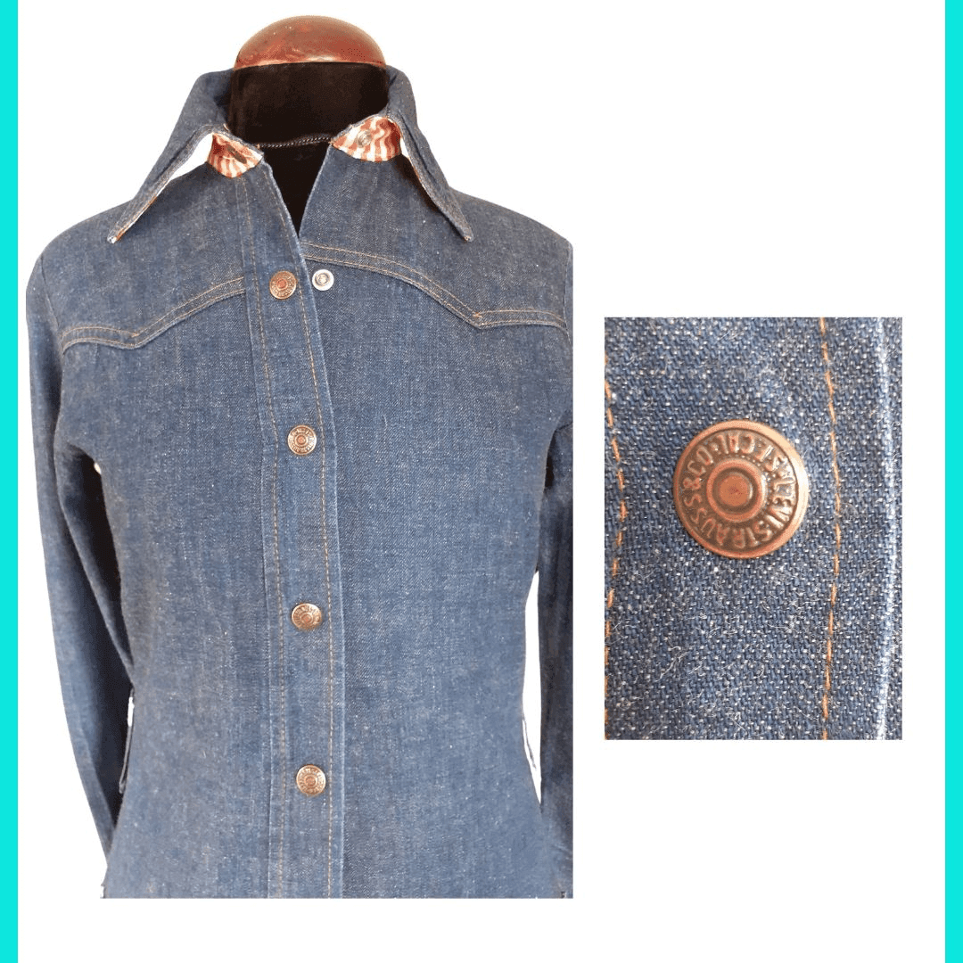 Denim Levi's vestido camisero - Boutique Insomnia Vintage