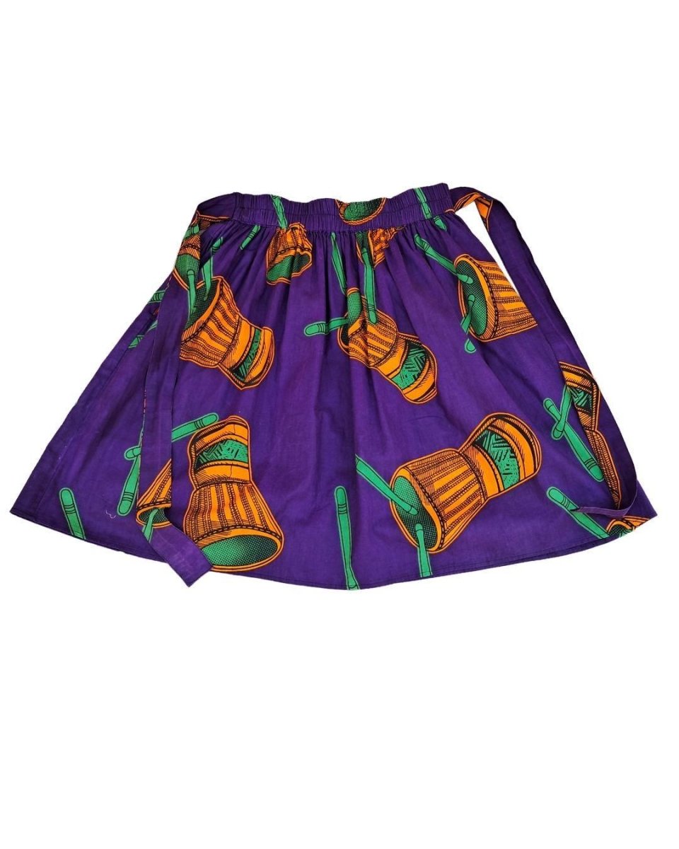 Púrpura estampado naranja - Boutique Insomnia Vintage