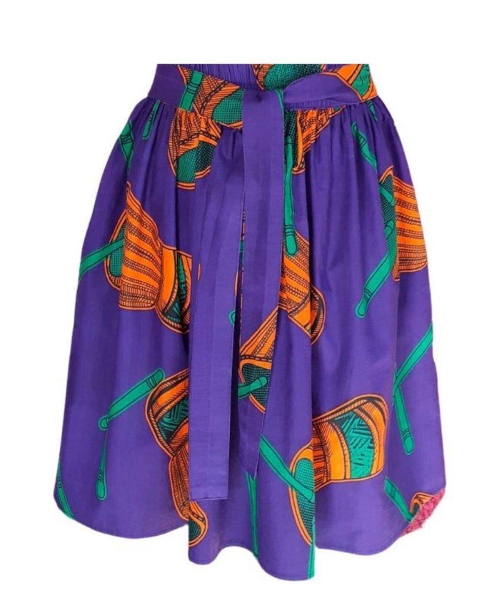 Púrpura estampado naranja - Boutique Insomnia Vintage