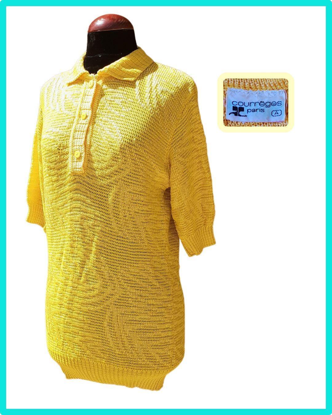 Suéter Courrèges 70s - Boutique Insomnia Vintage