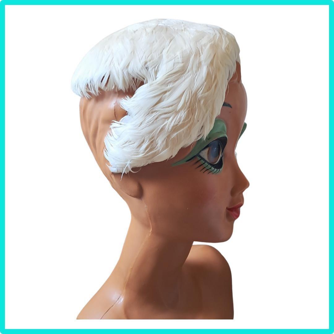 Tocado plumas Chapeaux Louise - Boutique Insomnia Vintage