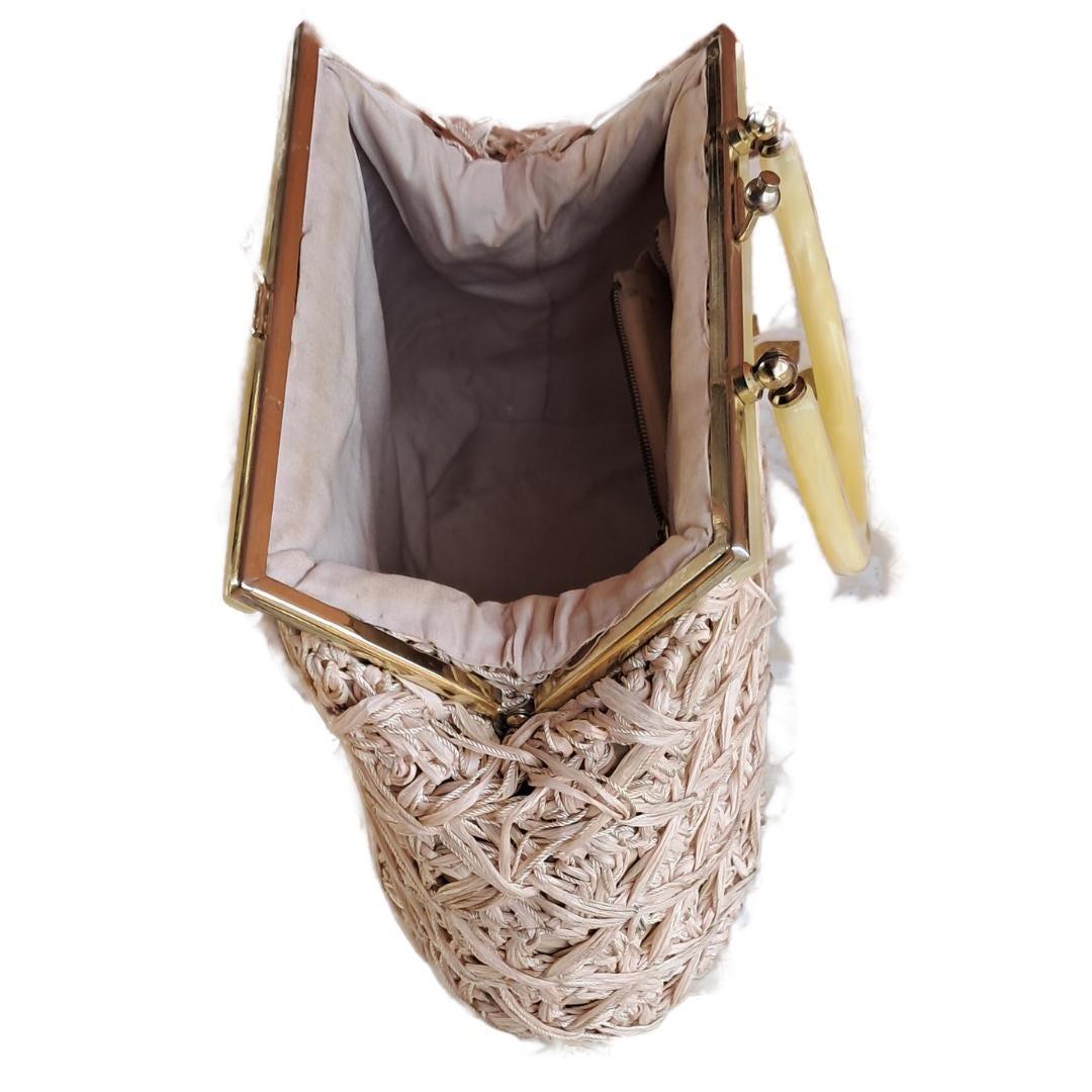 Beis bolso macramé - Boutique Insomnia Vintage