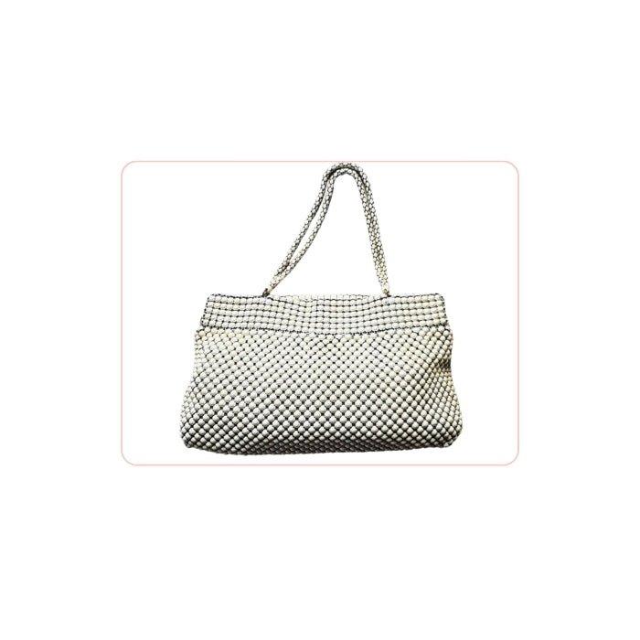 Blanco bolso de hombro - Boutique Insomnia Vintage