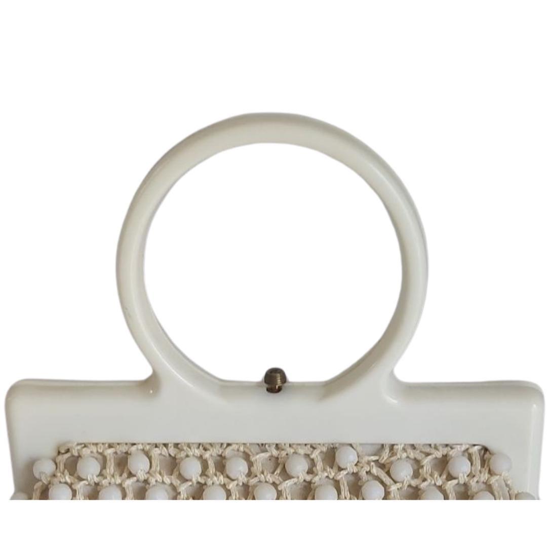 Blanco bolso Gladys Golden - Boutique Insomnia Vintage