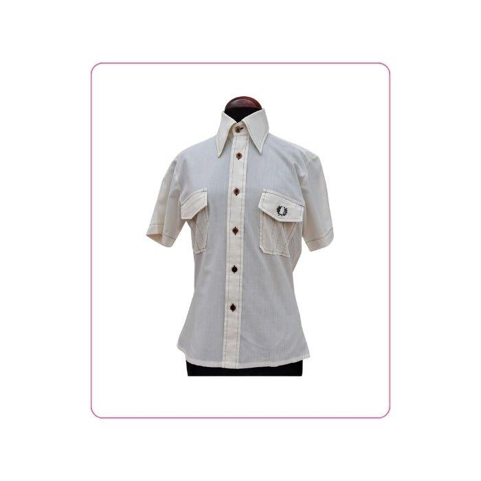 Camisa beis Fred Perry - Boutique Insomnia Vintage