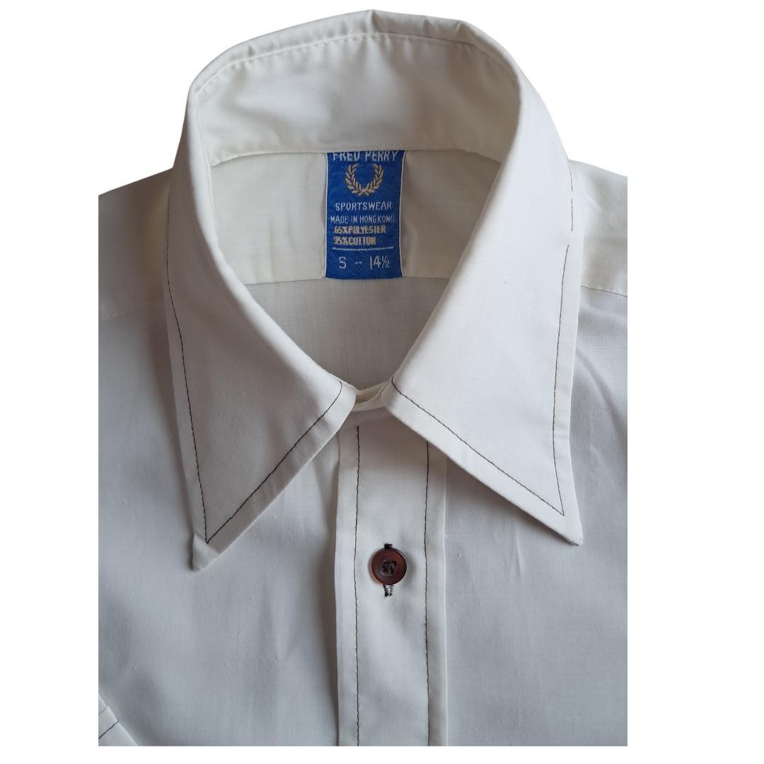 Camisa beis Fred Perry - Boutique Insomnia Vintage