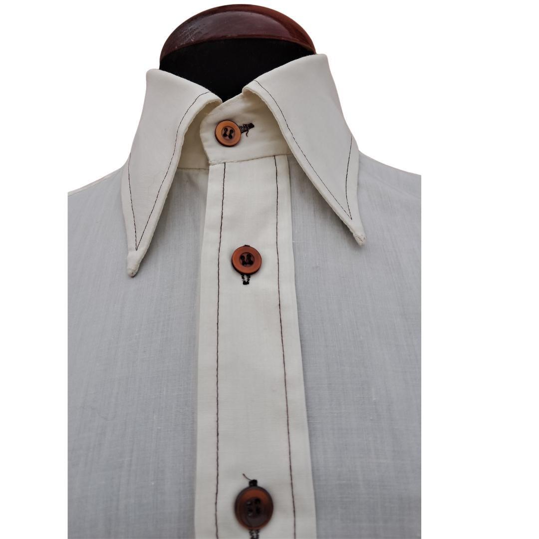 Camisa beis Fred Perry - Boutique Insomnia Vintage