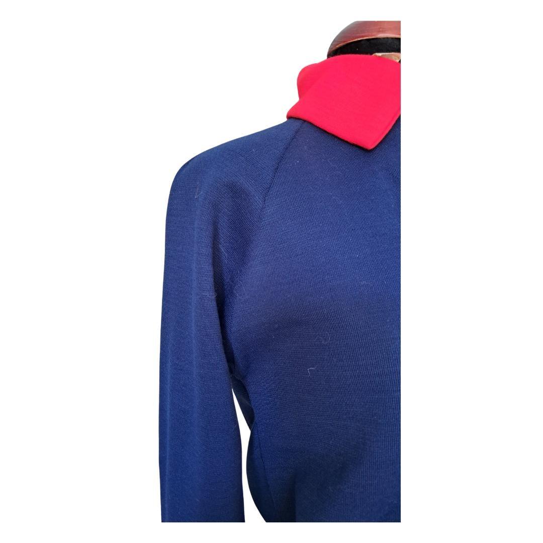 Chaqueta azul y rojo Fred Perry - Boutique Insomnia Vintage