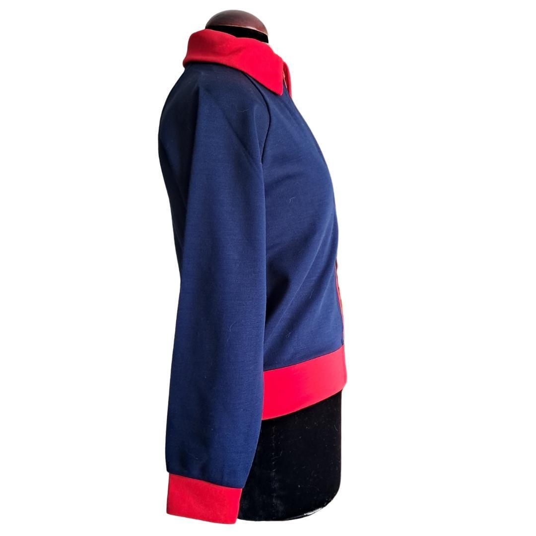 Chaqueta azul y rojo Fred Perry - Boutique Insomnia Vintage