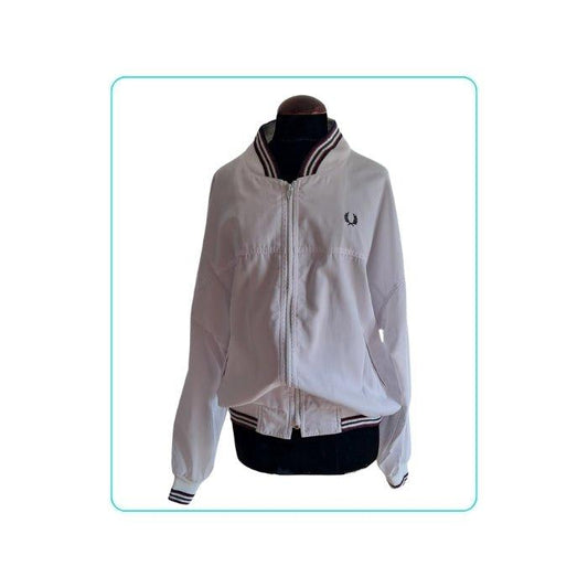 Chaqueta blanca Fred Perry - Boutique Insomnia Vintage