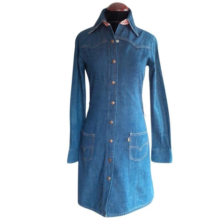 Denim Levi's vestido camisero - Boutique Insomnia Vintage