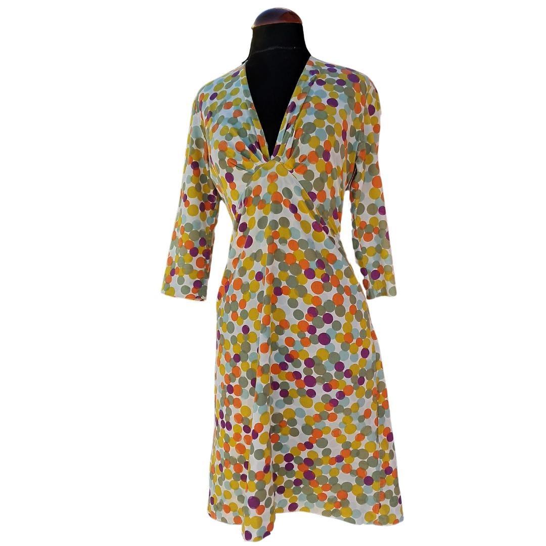 Multicolor topos vestido Jocomomola - Boutique Insomnia Vintage