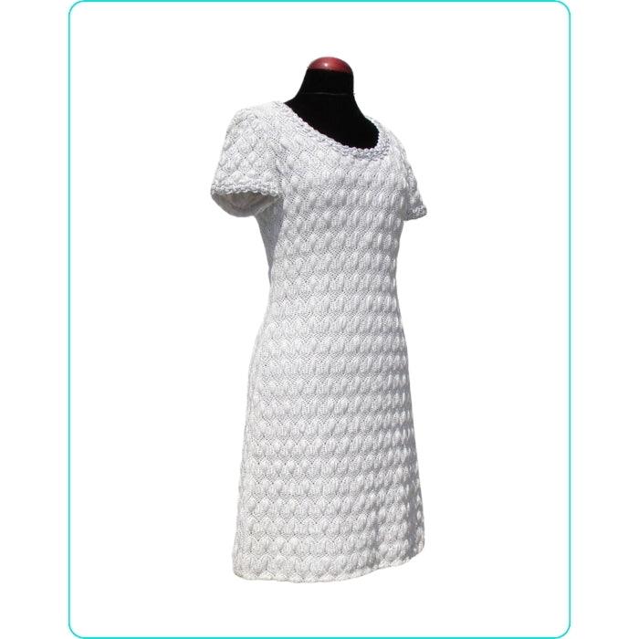 Plata vestido Leslie Fay - Boutique Insomnia Vintage