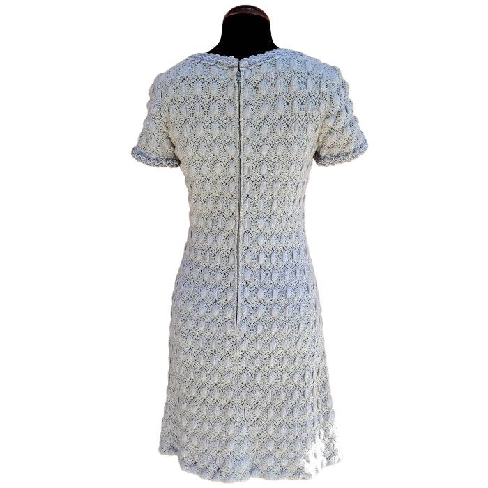 Plata vestido Leslie Fay - Boutique Insomnia Vintage