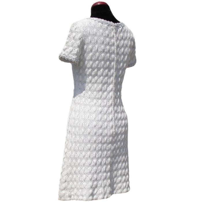 Plata vestido Leslie Fay - Boutique Insomnia Vintage