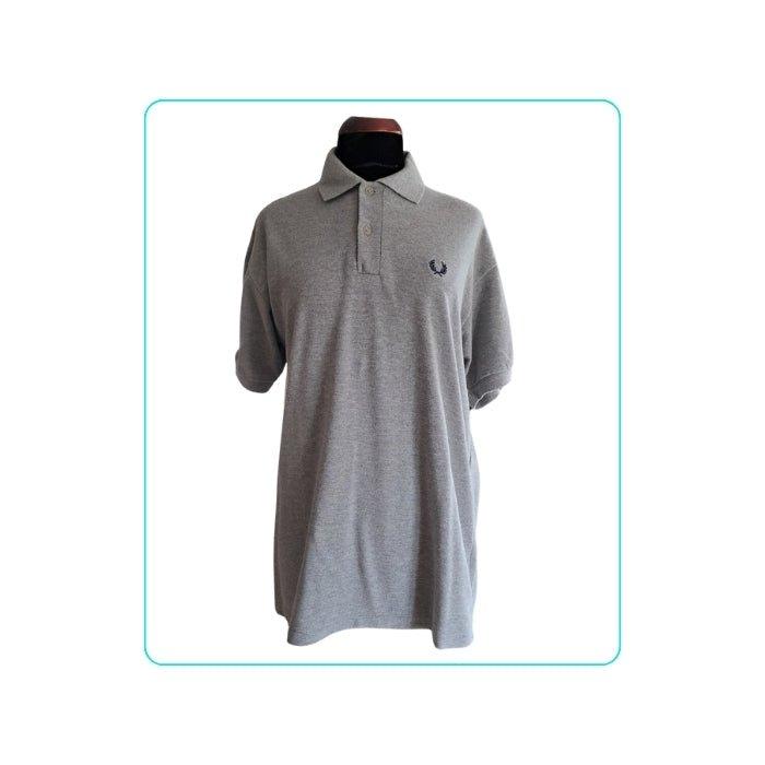 Polo gris Fred Perry - Boutique Insomnia Vintage