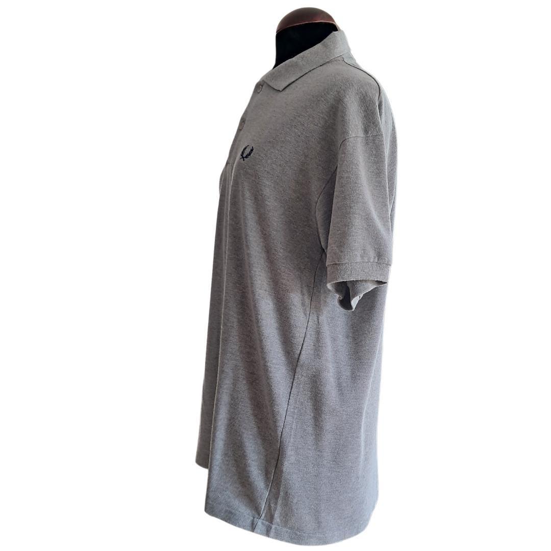 Polo gris Fred Perry - Boutique Insomnia Vintage