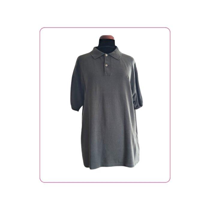 Polo verde gris Fred Perry - Boutique Insomnia Vintage