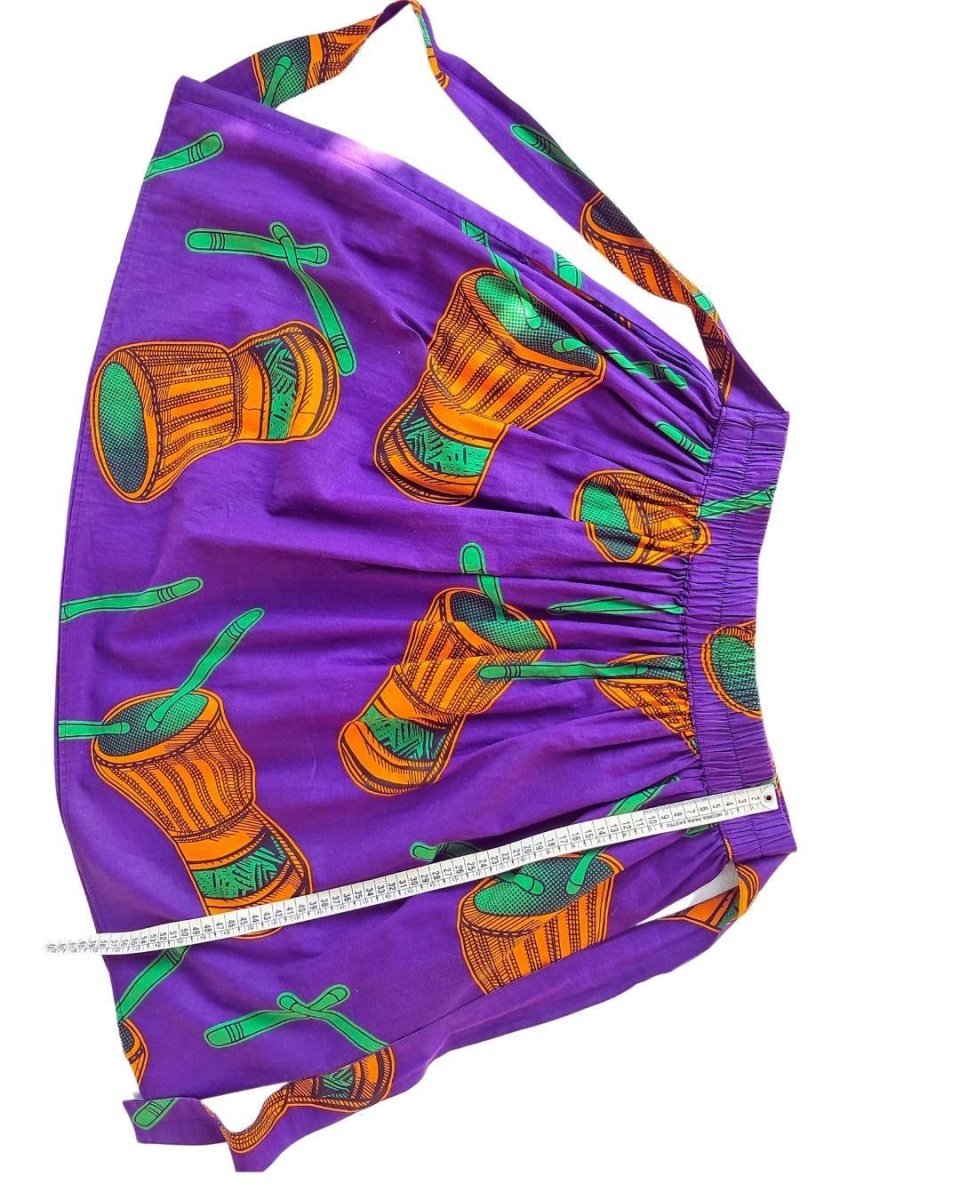 Púrpura estampado naranja - Boutique Insomnia Vintage