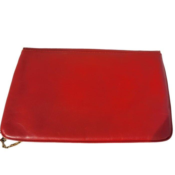 Rojo y blanco clutch - Boutique Insomnia Vintage