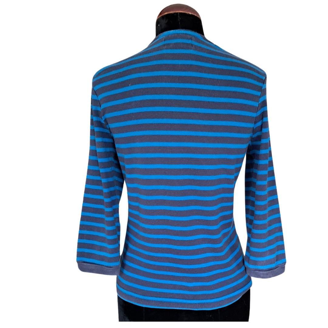 Suéter azules rayas Fred Perry - Boutique Insomnia Vintage